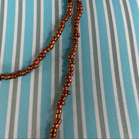 Bronze and black layered necklaces - Picture 15 of 16